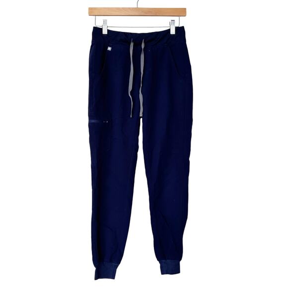 Figs Navy Blue Zamora Jogger Scrub Pants Sz XS - Picture 1 of 7
